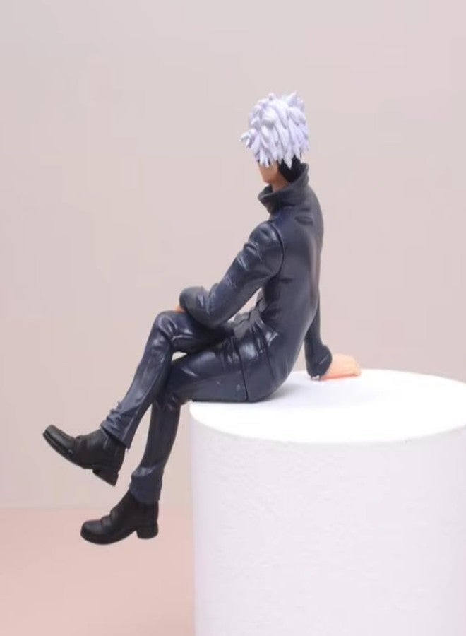 FUNFOB Jujutsu Kaisen Gojo Action Figure Height -13cm Collectible PVC Multicolour | Gojo Noodle Stopper - Image 5